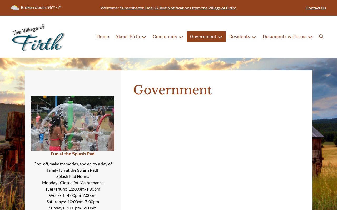 Firth court docket government contact source